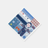 男の子 スタンダードカクテルナプキン (角)