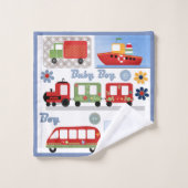 男の子 バスタオルセット (ウォッシュタオル)