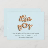 男の子！バラ金ゴールド/ULEポストカード。 案内ポストカード (正面/裏面)