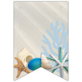 男の子、ビーチをテーマにした男の子の赤ちゃんシャワー バンティングフラッグ (第2の旗)