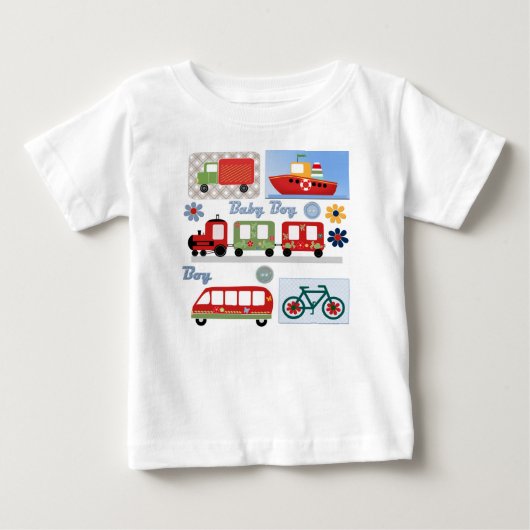 男の子 ベビーTシャツ (正面)