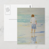 男の子 ポストカード (正面/裏面)