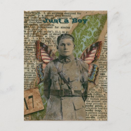 男の子 ポストカード (正面)