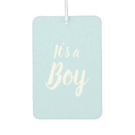 男の子、ライトブルーの赤ちゃんシャワー、ジェンダーの明け方 カーエアーフレッシュナー