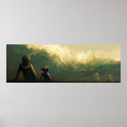 男の子、克服 ポスター (正面)