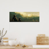 男の子、克服 ポスター (キッチン)