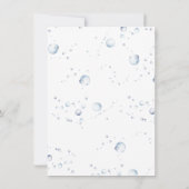 男の子？女の子？ - イルカ - 海事性別発表 招待状 (裏面)