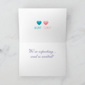 男の子？女の子？男の子？女の子？ 我々はベビー·アヌン カード (内部)