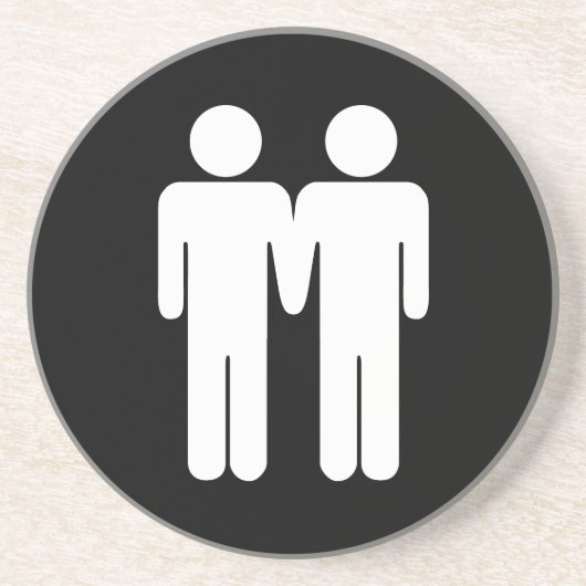 男の子 + 男の子のコースター コースター (正面)