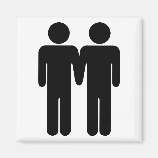 男の子+男の子マグネット マグネット (正面)