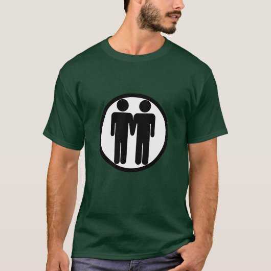 男の子 + 男の子 Tシャツ (正面)