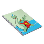 男の子、第5誕生日恐竜 ノートブック (右側)