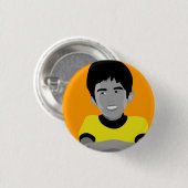 男の子 缶バッジ (正面&裏面)