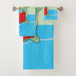 男の子、誕生日恐竜 バスタオルセット