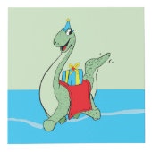 男の子、誕生日恐竜 フォトキューブ (右)