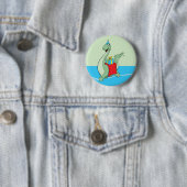 男の子、誕生日恐竜 缶バッジ (インサイチュ)