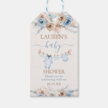 男の子 赤ちゃん 服 ベビーシャワー ギフトタグ