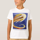 男の子、車で操縦された歯の妖精、射撃、 発砲スター Tシャツ (正面)