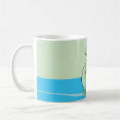 男の子、3rd誕生日の恐竜 コーヒーマグカップ (左)