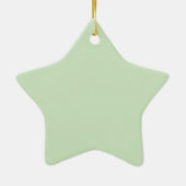 男の子、4th誕生日の恐竜 セラミックオーナメント (裏面)