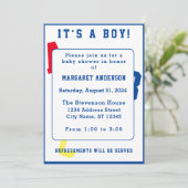 男の子ABCをテーマにした招待状 招待状 (スタンド正面)