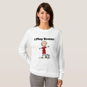 男の子Iの演劇のサッカーのTシャツおよびギフト Tシャツ (正面フル)