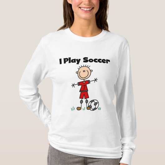男の子Iの演劇のサッカーのTシャツおよびギフト Tシャツ (正面)