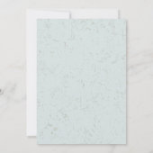 男の子Oh男の子Bohoツインベイビーシャワー 招待状 (裏面)