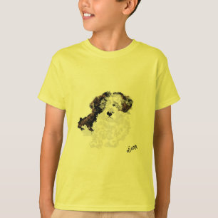 男の子Tシャツ:シーズー(犬)子犬 Tシャツ