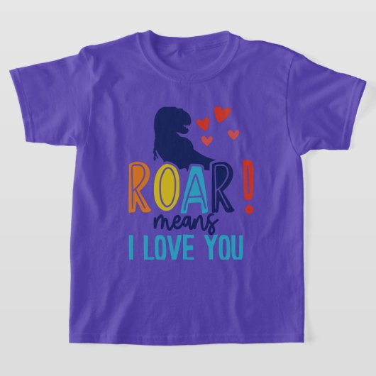 男の子TシャツROAR with Love - Dino Kids' Tee Tシャツ (レイダウン)