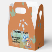 男の子Tレックスのシャワー フェイバーボックス (オープン)