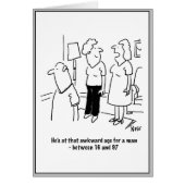 男の年齢は厄介だ。 (正面)