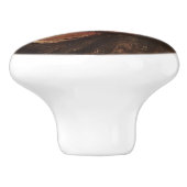 男の怒頭（悲しみと苦しみ） セラミックノブ (側面)