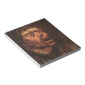 男の怒頭（悲しみと苦しみ） ノートパッド (アングル)