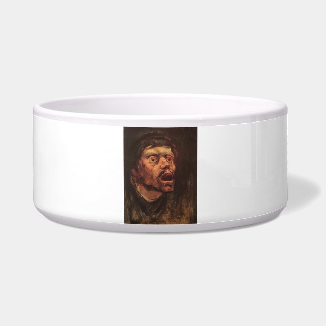 男の怒頭（悲しみと苦しみ） ボウル (正面)