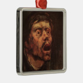 男の怒頭(by Laszlo Mednyanszky) メタルオーナメント (右)