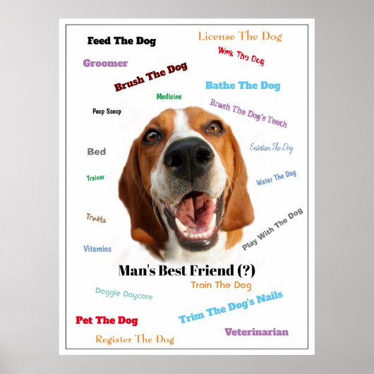 男の最高の友人(?) ポスター (正面)