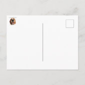 男の最高の友人(?) ポストカード (裏面)