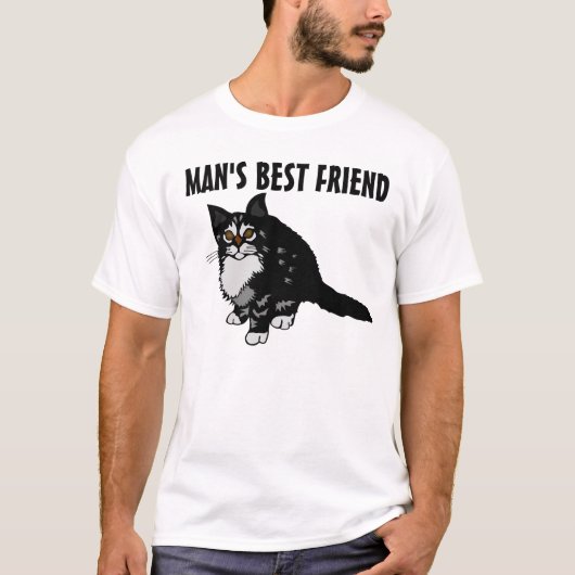 男の最高の友達THE CAT Tシャツ (正面)