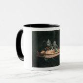 男の死にかけの経験 & ゴシックな霊たち マグカップ (正面左)