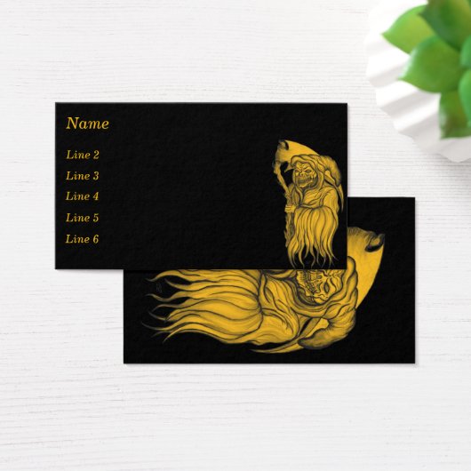 男の死 – 死，死神 (デスク)