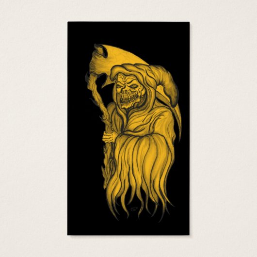 男の死 – 死，死神 (裏面)