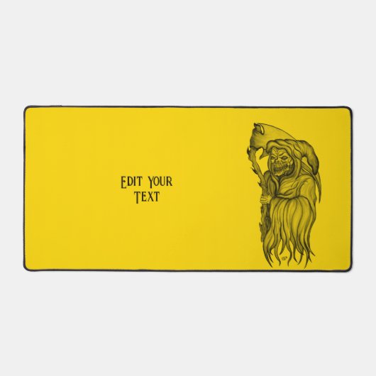 男の死 – 死，死神 デスクマット (正面)