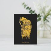 男の死 – 死，死神 ポストカード (スタンド正面)