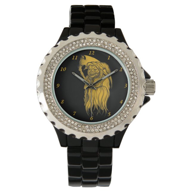 男の死 – 死，死神 腕時計 (正面)