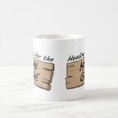 男の洞窟へ コーヒーマグカップ (中央)