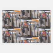 男の洞窟 – ツールTools!すべての行事 ラッピングペーパーシート (正面3)