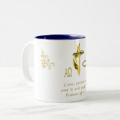 男の漁師 ツートーンマグカップ (正面左)