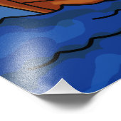 男の漁師 フォトプリント            (角)