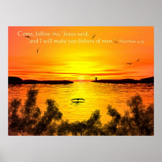 男の漁師 ポスター (正面)